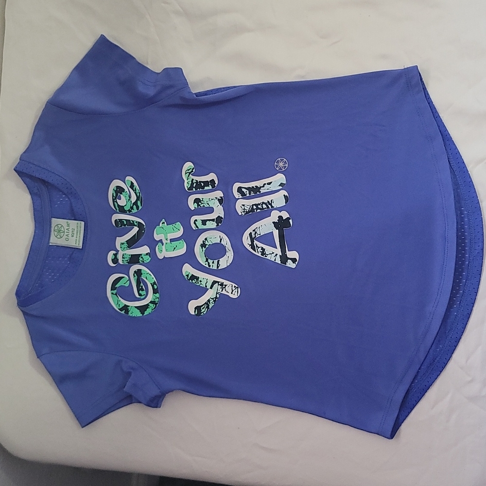 GAIAM Girls Purple "Give It Your All" Top
